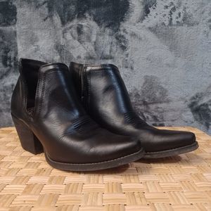 Durango L'Style, Black Heeled Booties